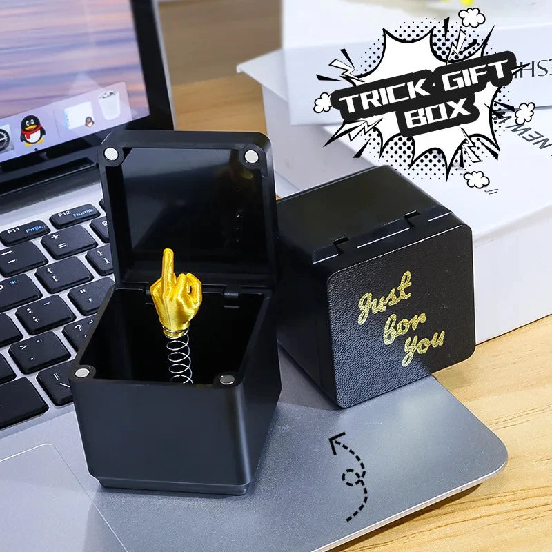 Christmas Interesting Prank Gift Middle Finger In