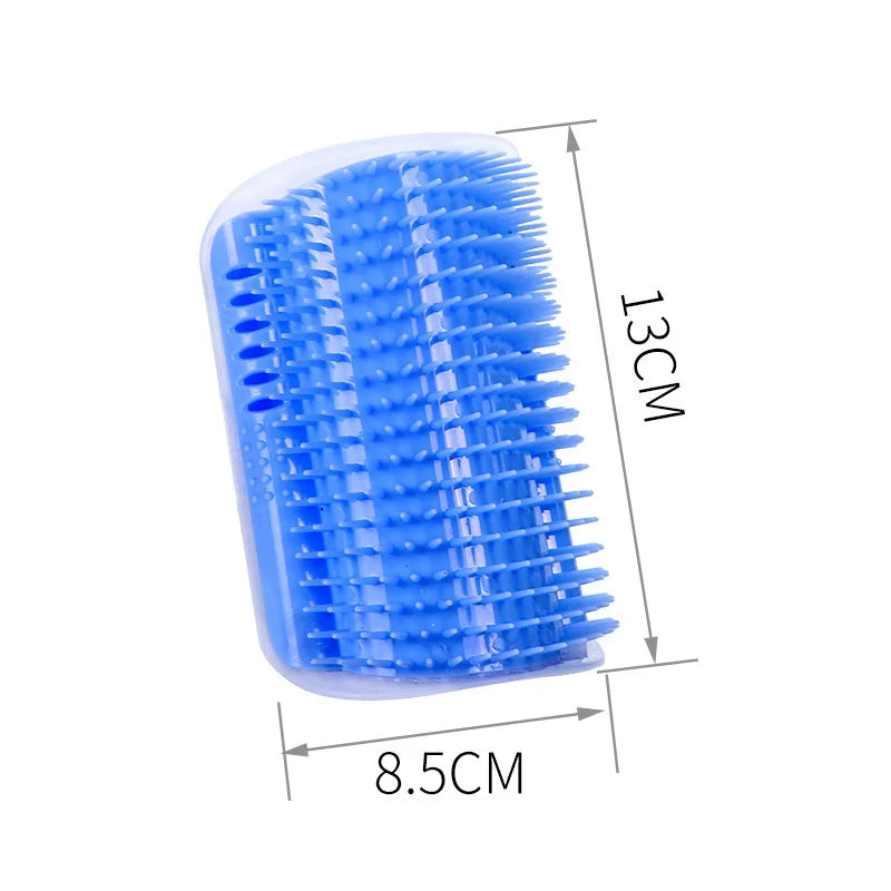 Massage Pet Cat Brush Corner Scrape Hair Removal