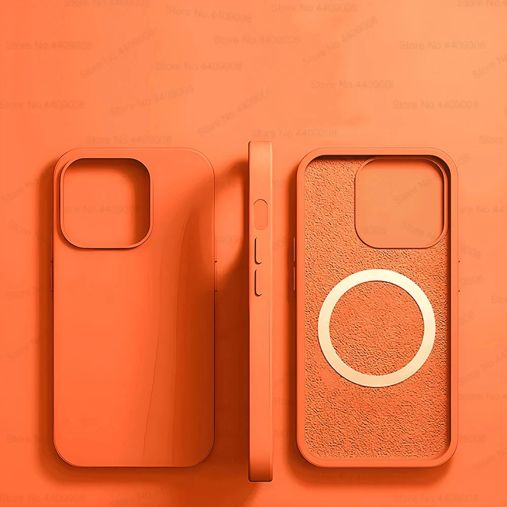 For Magsafe Original Magnetic Cases For iPhone 15