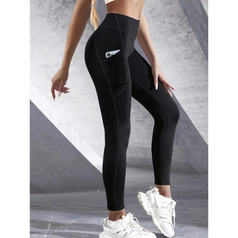New High Waist Women's Leggings Stretch Yoga Pants