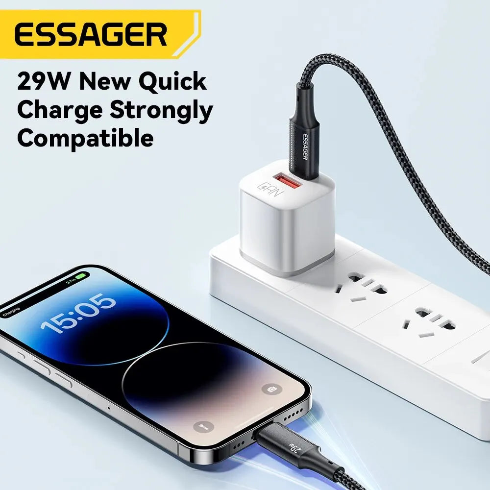 Essager Type C Cable For iPhone 14 13 12 11 Pro