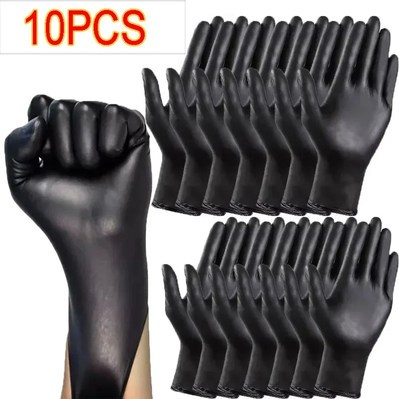 Black S/M/L/XL Latex Gloves Pvc Gloves Disposable