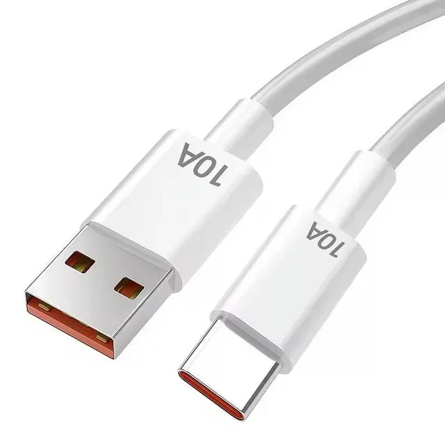 Android 120W 10A USB to Type C Cable Super Fast