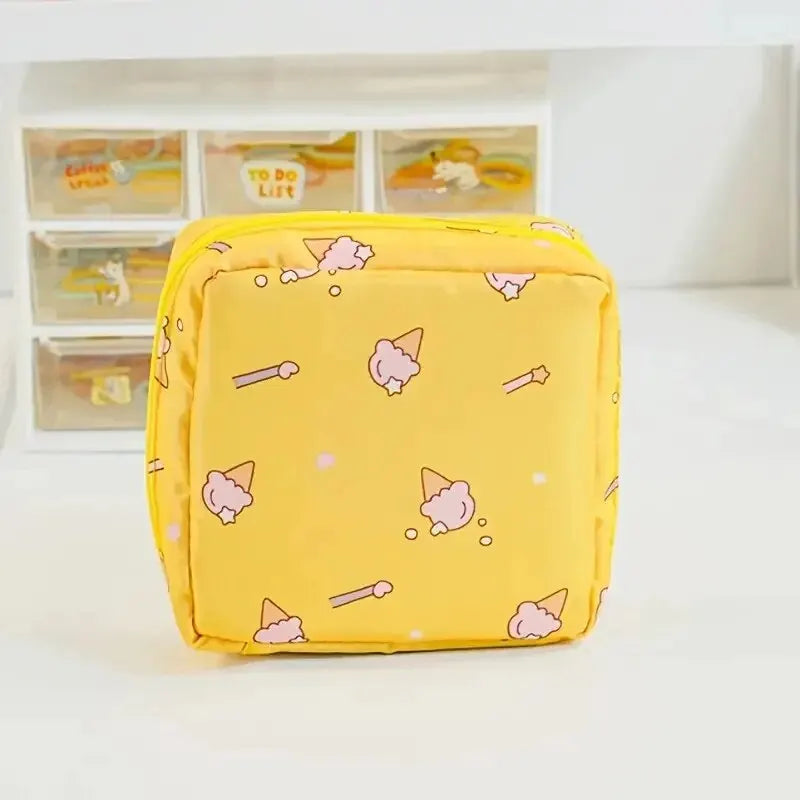 Women Sanitary Napkin Tampon Storage Bag Portable