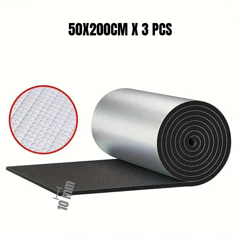 Tapis d'isolation thermique et phonique ignifuge 200x50cm