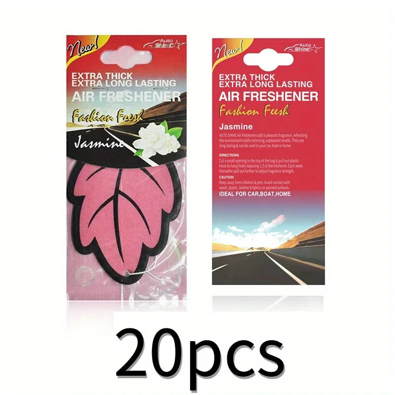 Car Air Freshener Natural Scented Tea Paper