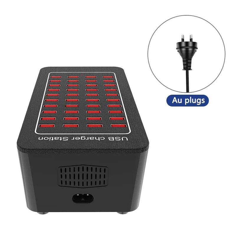40 - Port USB Charging Station For a Variety of 9