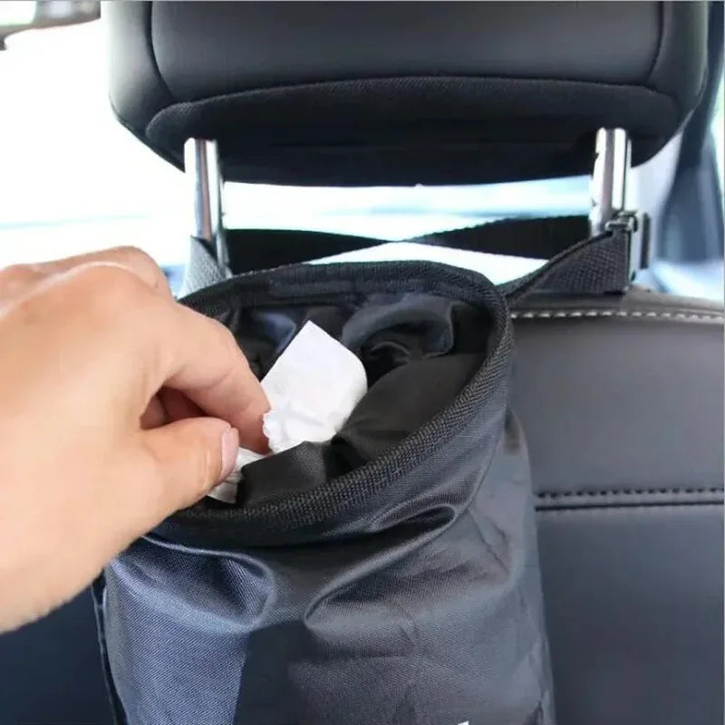 Car Seat Back Trash Holder Hang Litter Bag