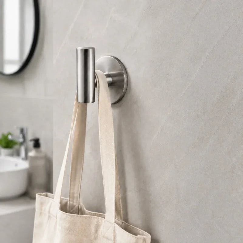 Stainless Steel Robe Hook Adhesive Wall Hook