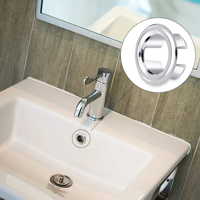 Plastic Sink Hole Overflow Cover