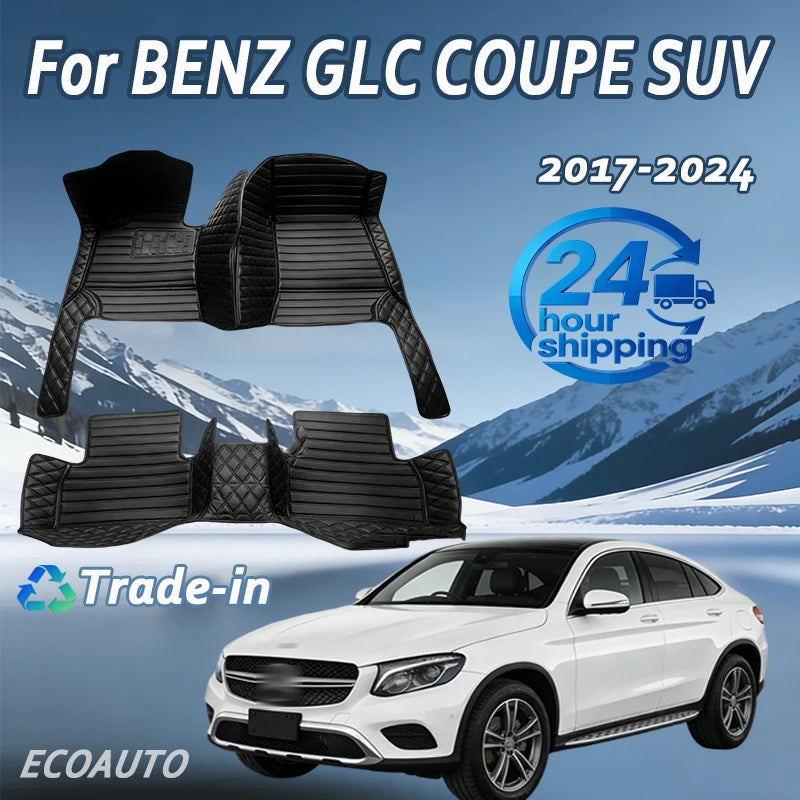 Car floor mats for BENZ GLC COUPE SUV X253 C253