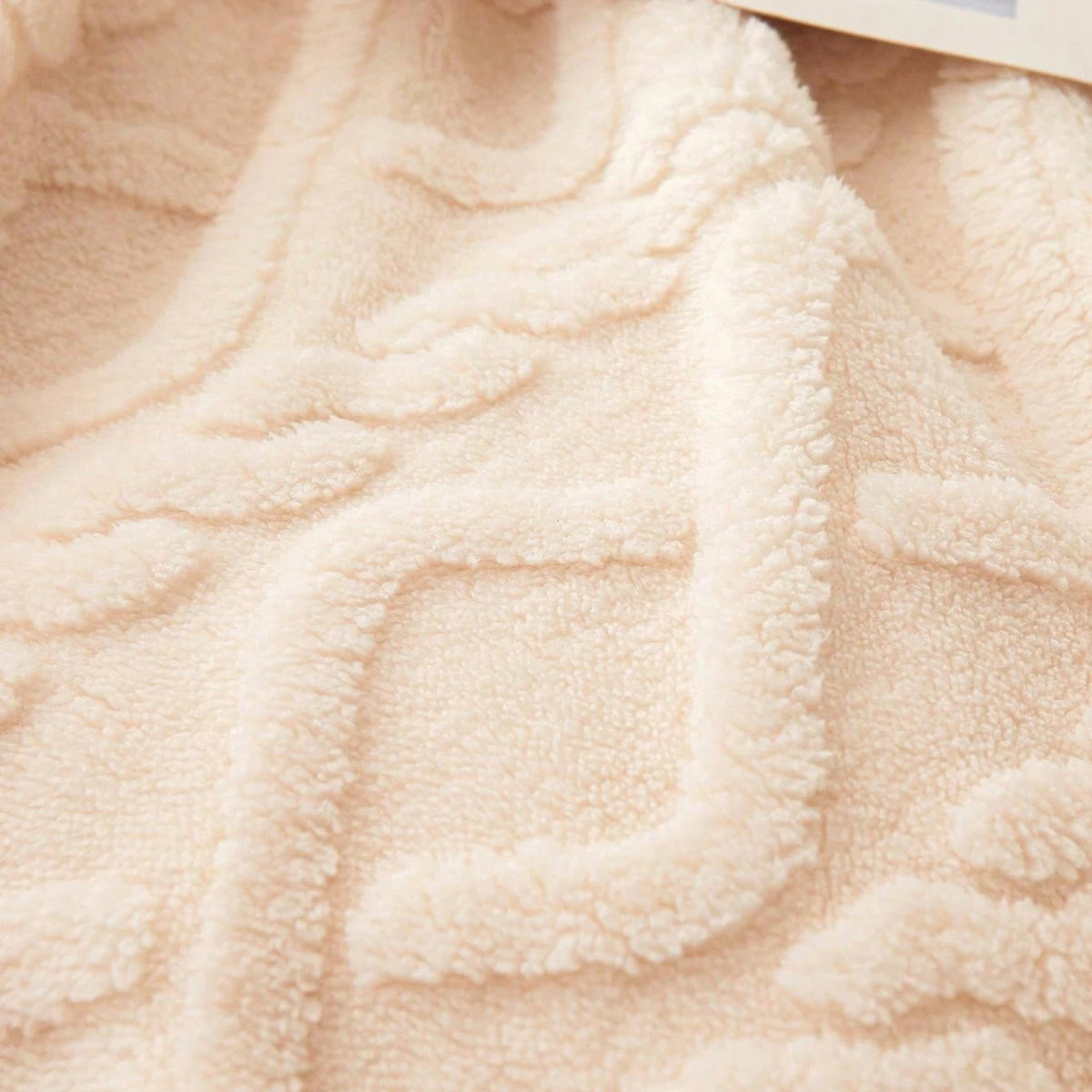 Single - Layer Coral Fleece Blanket