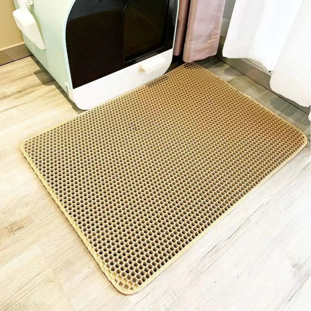 Cat Litter Mat Heavy Duty Waterproof 2 Layer Non
