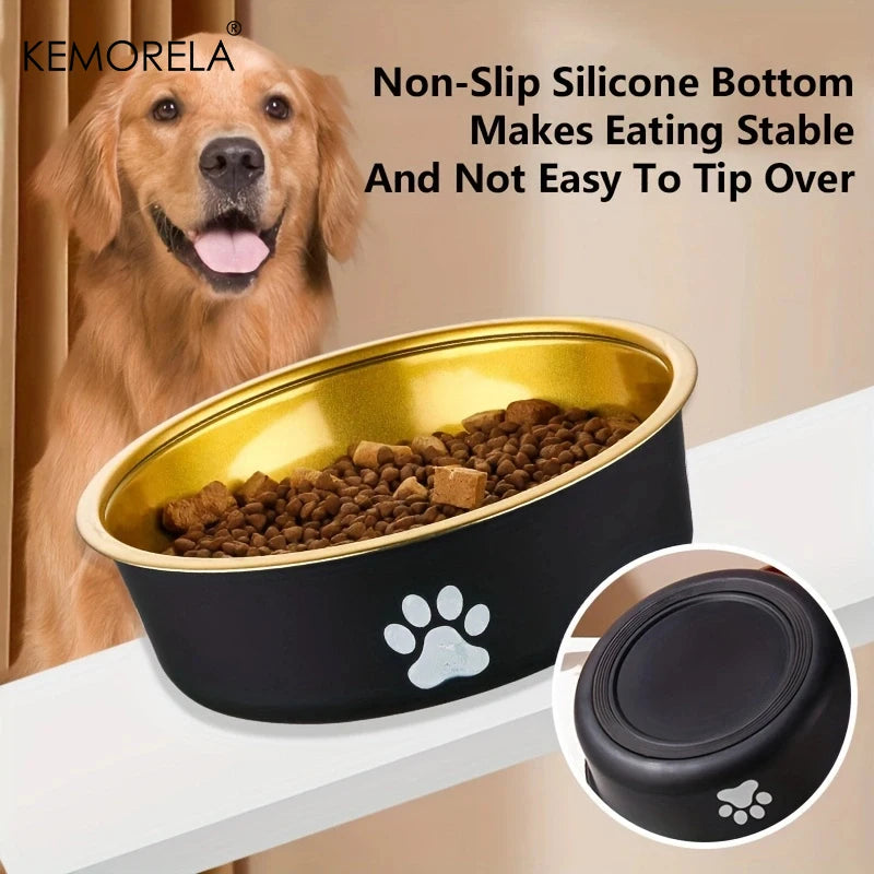 Anti - Slip Dog Bowls Small Medium And Large Dog