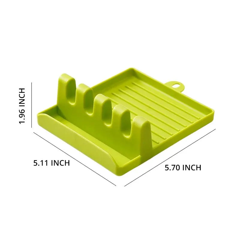 Kitchen Spatula & Pot Lid Rack Shelves