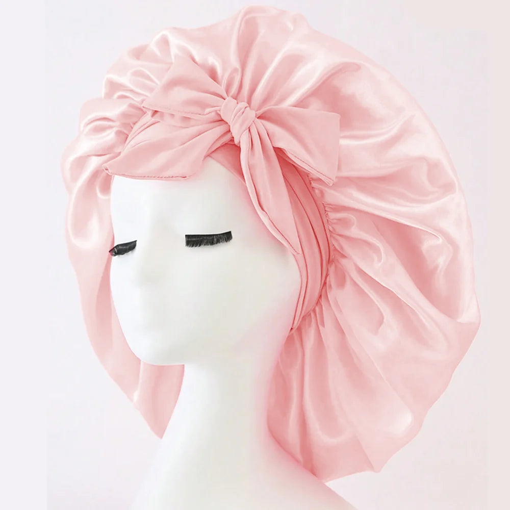 Satin Bonnet Silk Bonnet Adjustable Bonne