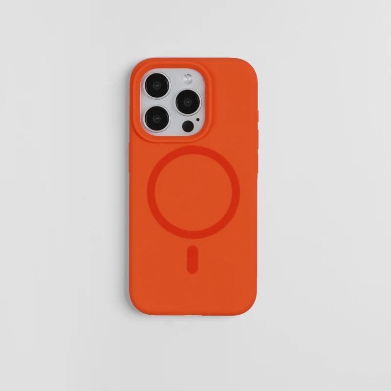 Magnetic Solid Color Liquid Silicone for MagSafe