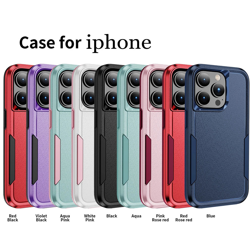 Coque de téléphone antichoc et robuste pour iPhone