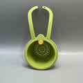 Press - Type Drain Basket: Food Strainer & Sink