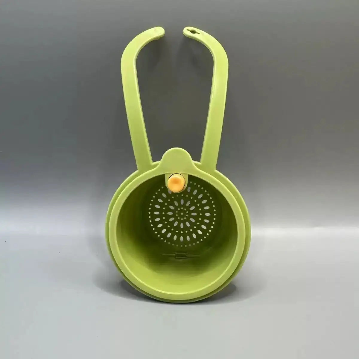 Press - Type Drain Basket: Food Strainer & Sink