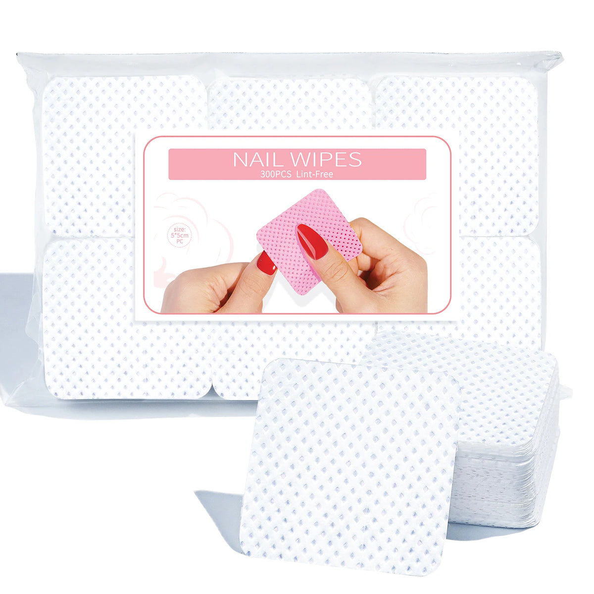 Nail Polish Remover Wipes Nail Cleaning Pads