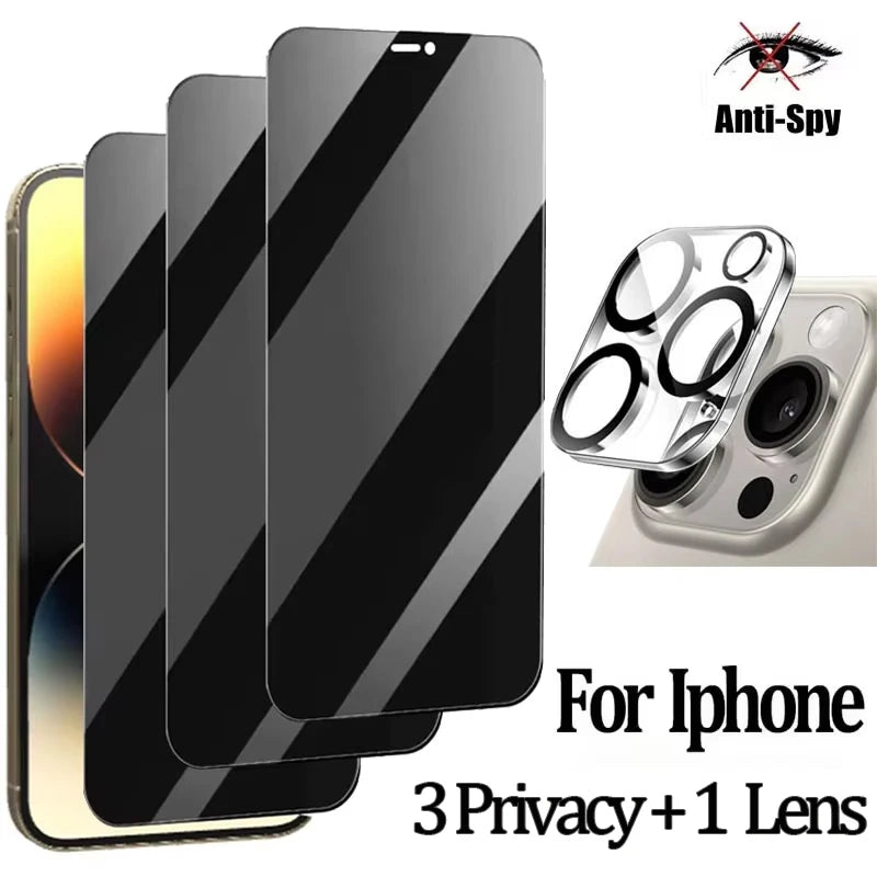 Privacy Tempered Glass - iPhone 14 - 17
