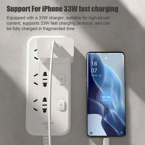 33W SuperVOOC Fast Charging USB Charger For OPPO