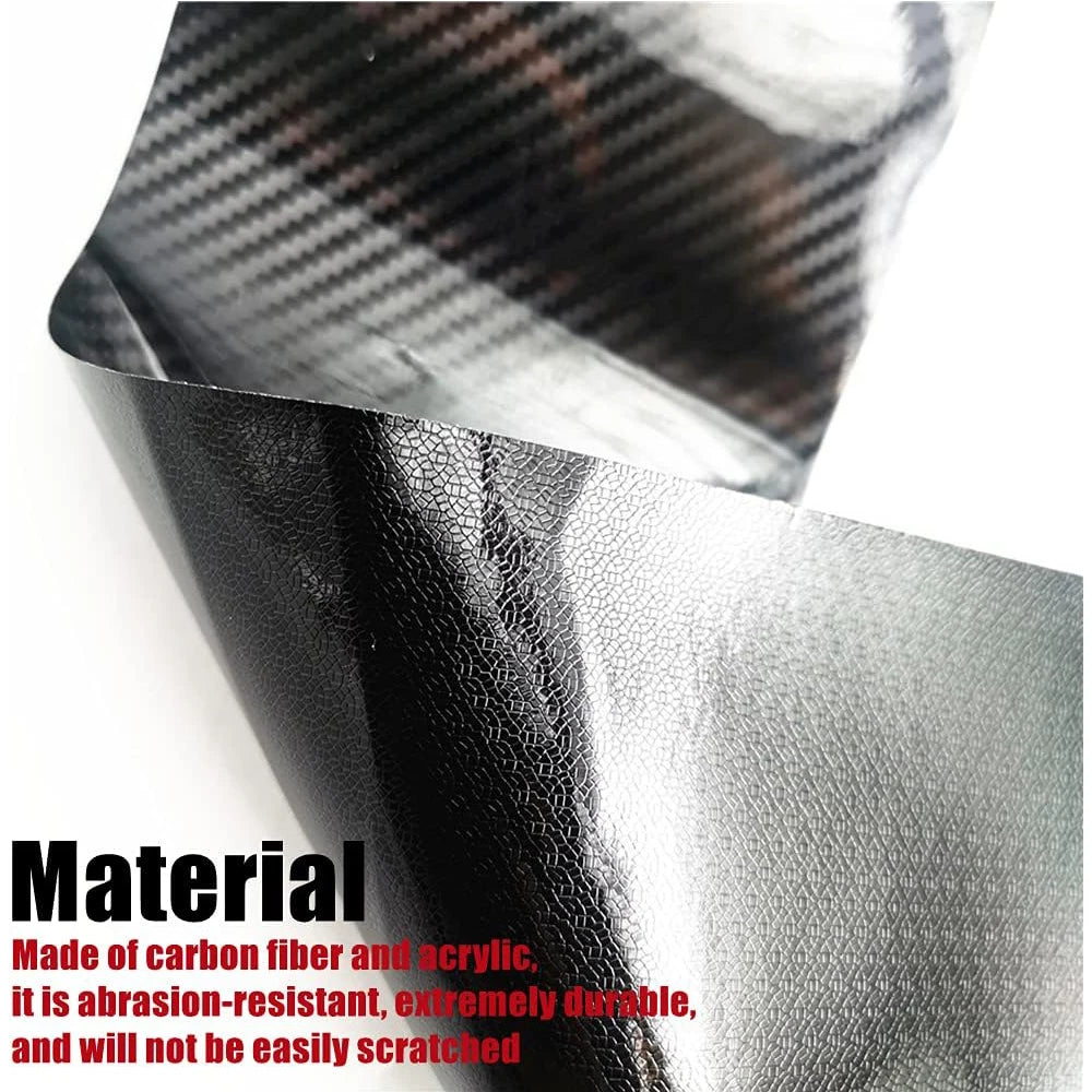 1 - 10M 3D Car Carbon Fiber Sticker DIY