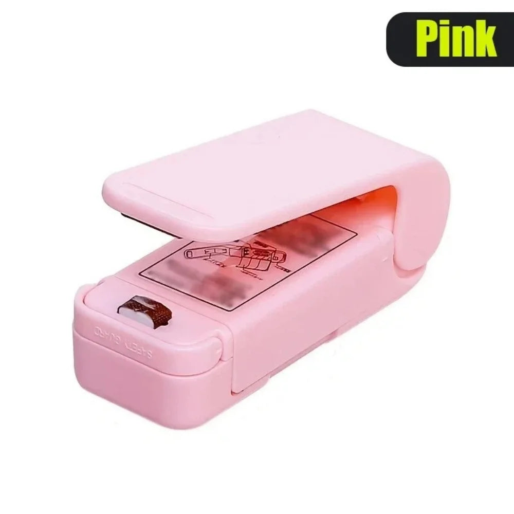 Kitchen Handheld Snack Sealer Snack Bag Clips