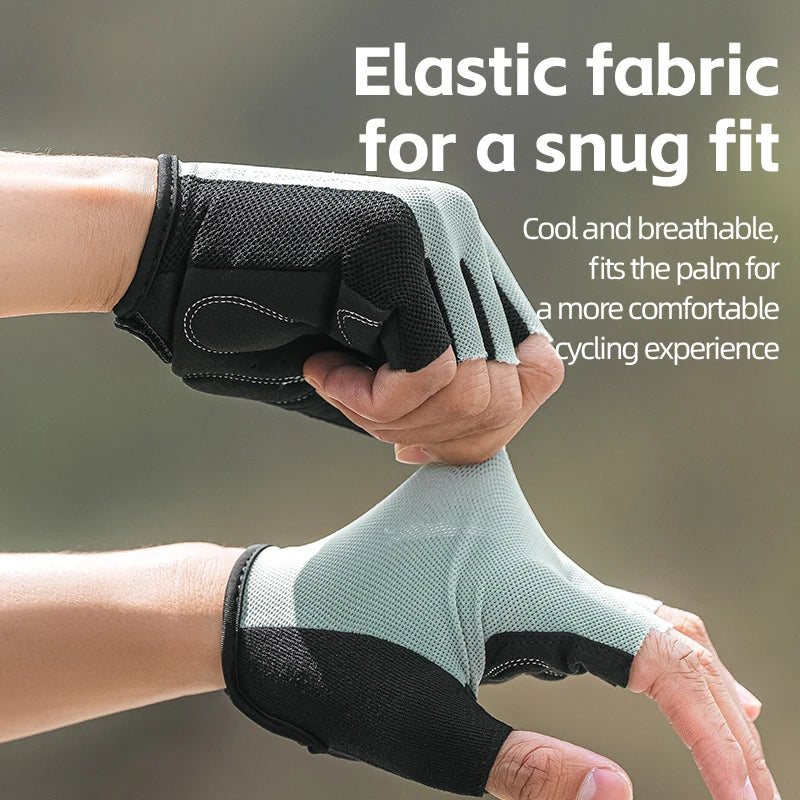 ROCKBROS Bike Gloves Half Finger Summer