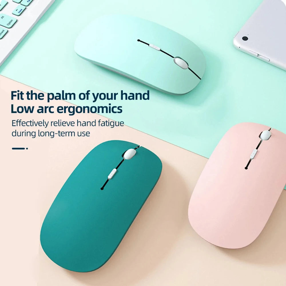 Wireless Bluetooth Mouse Gamer For MacBook iPad