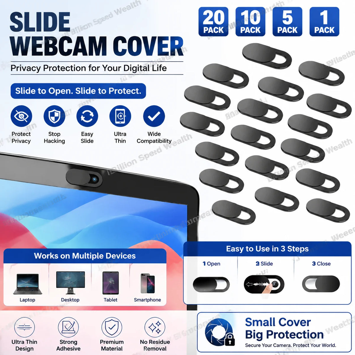 Sliding Webcam Cover