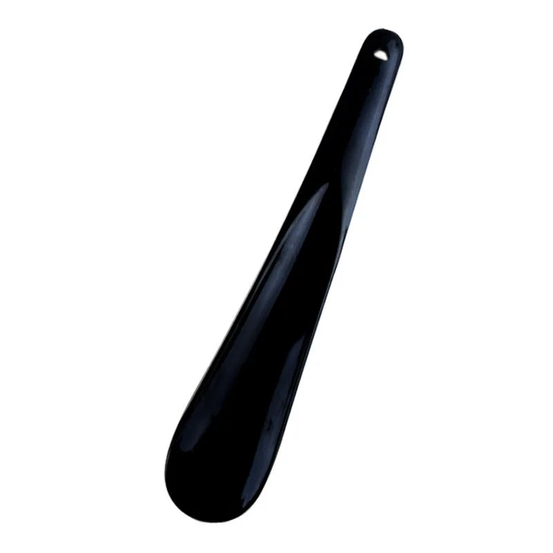 Lightweight Plastic Shoehorn with Travel Shoe