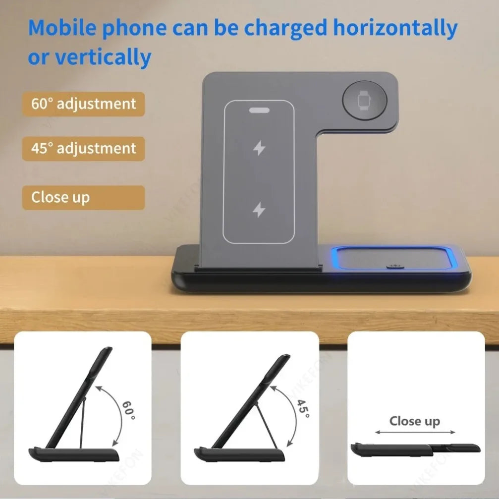 3 - in - 1 30W Foldable Wireless Charger