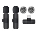 Basix Wireless Lavalier Microphone Audio Recording Mini