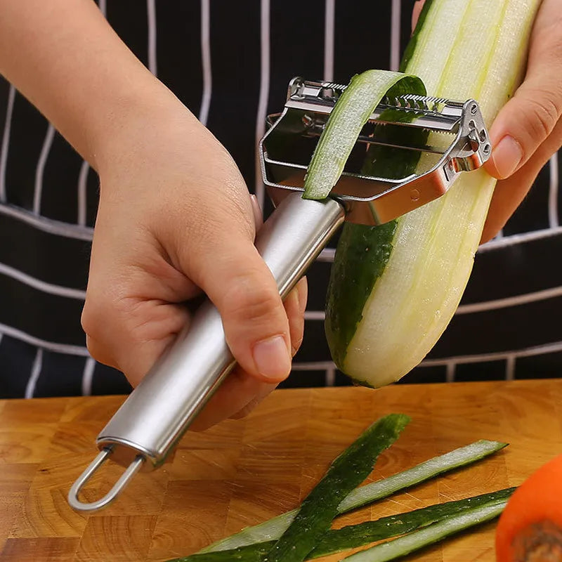 Kitchen Vegetable Peeler Stainless Steel Melon