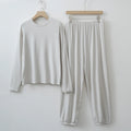 Women's Basic Long Sleeve Slim Crop Top