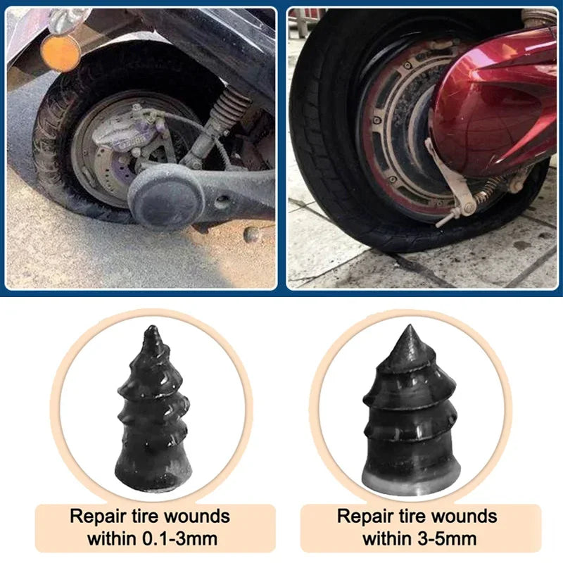 Car Tire Repair Nail Vacuum Tyre Screw Rubber