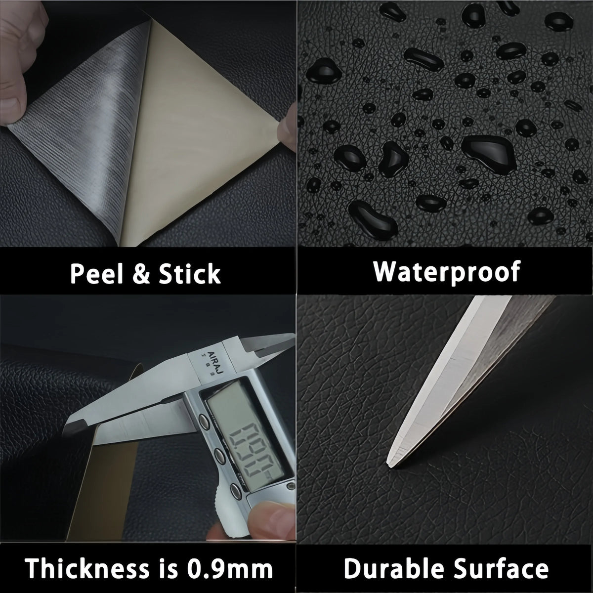 10 - 300cm Self Adhesive Leather Repair Patch Tape
