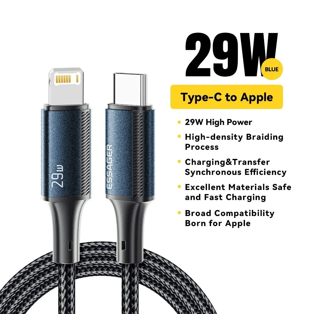 Essager Type C Cable For iPhone 14 13 12 11 Pro