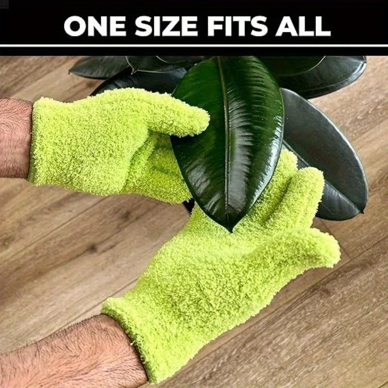 Microfiber Dusting Gloves Stretchable