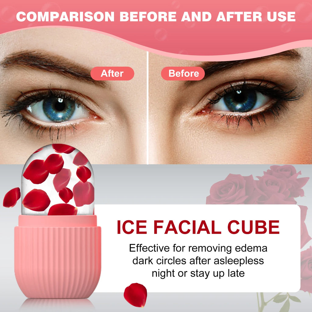 Silicone Face Ice Cube Mold for Beauty