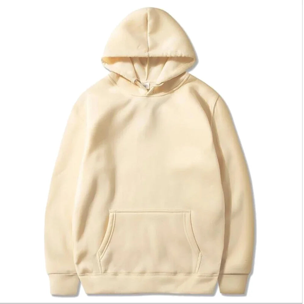 Men's Casual Hoodies Women's Fleece Warm Hoodies Spring