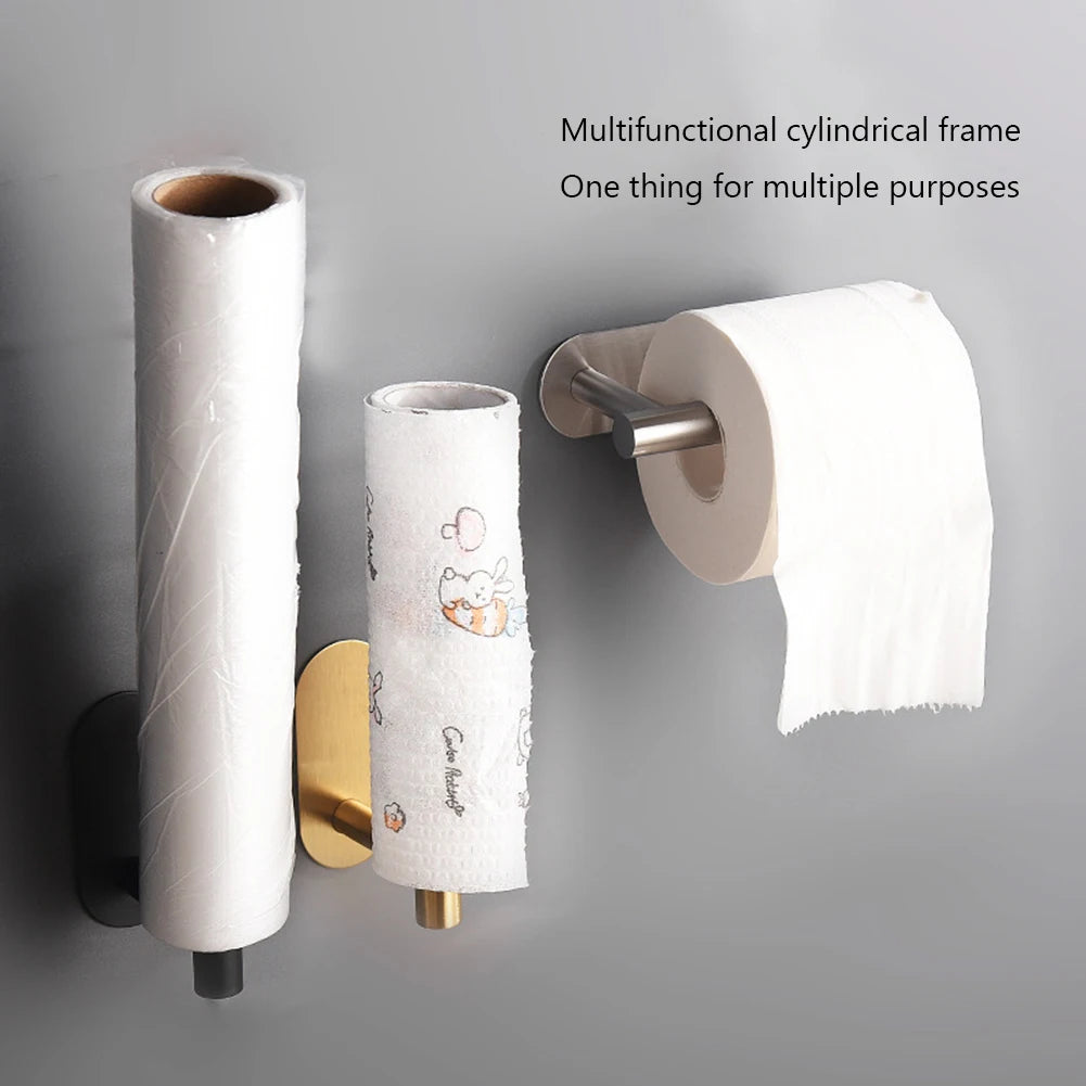 Self Adhesive Toilet Roll Paper Holder Wall Mount
