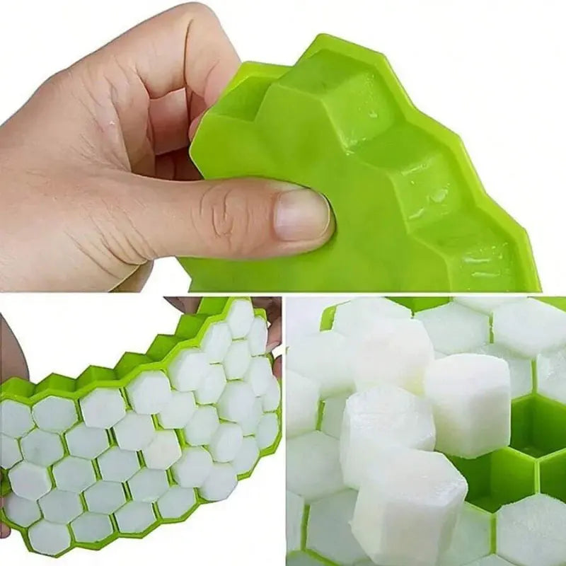 Honeycomb 37 Lattice Ice Cube Tray Maker
