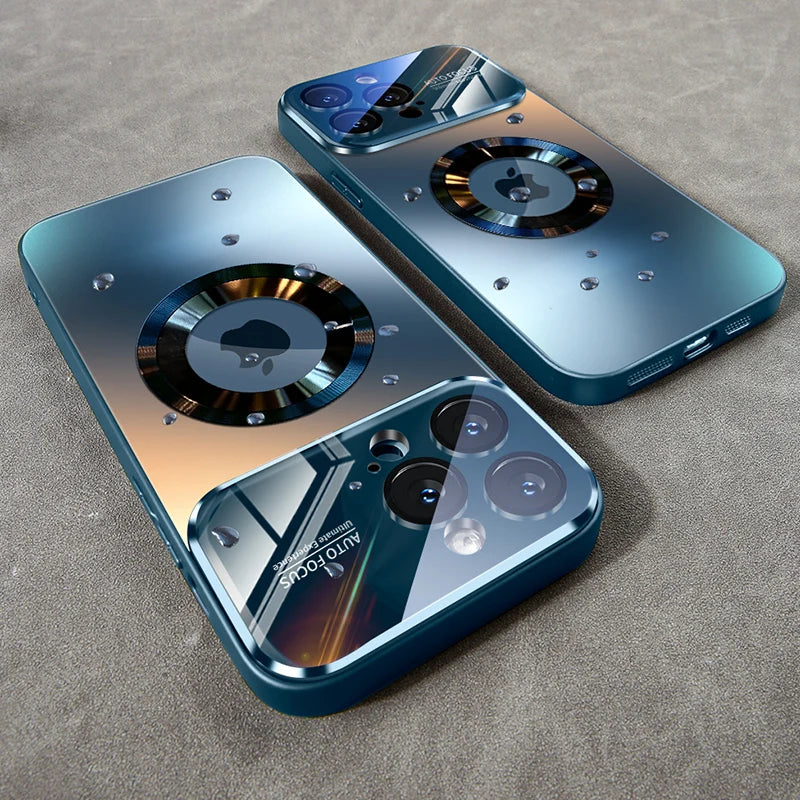 Verre de luxe pour caméra magnétique MagSafe