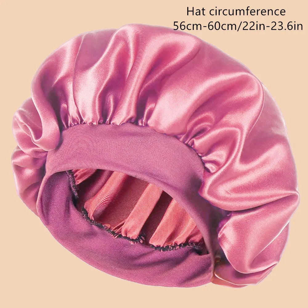 Satin Bonnet Silk Hair Bonnet for Sleeping