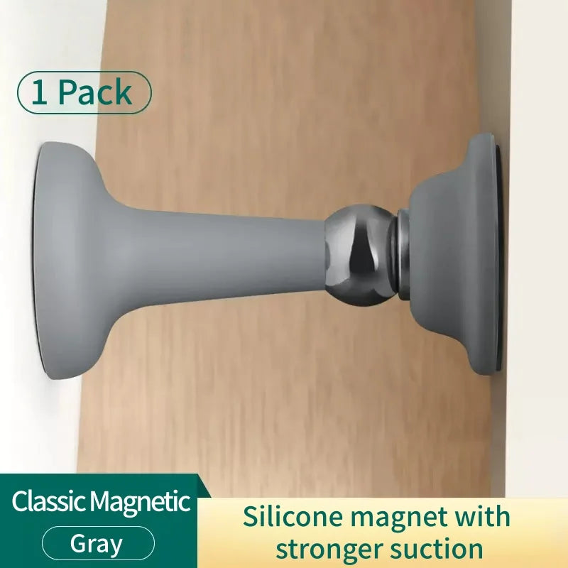No - Drill Door Stopper for Room Bedroom Door Fixed