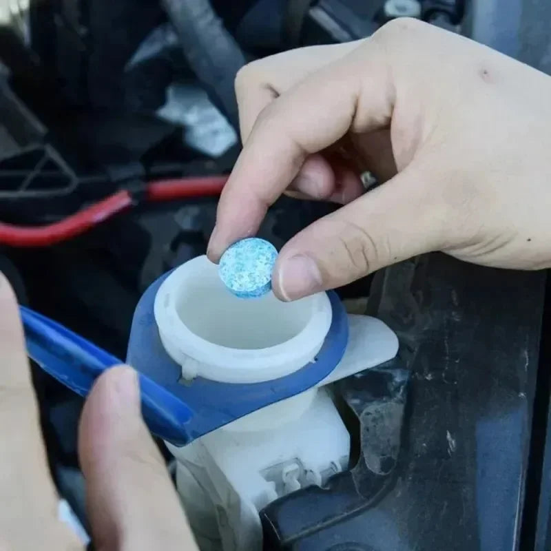 Nettoyant solide ISGTDRM pour pare-brise de voiture