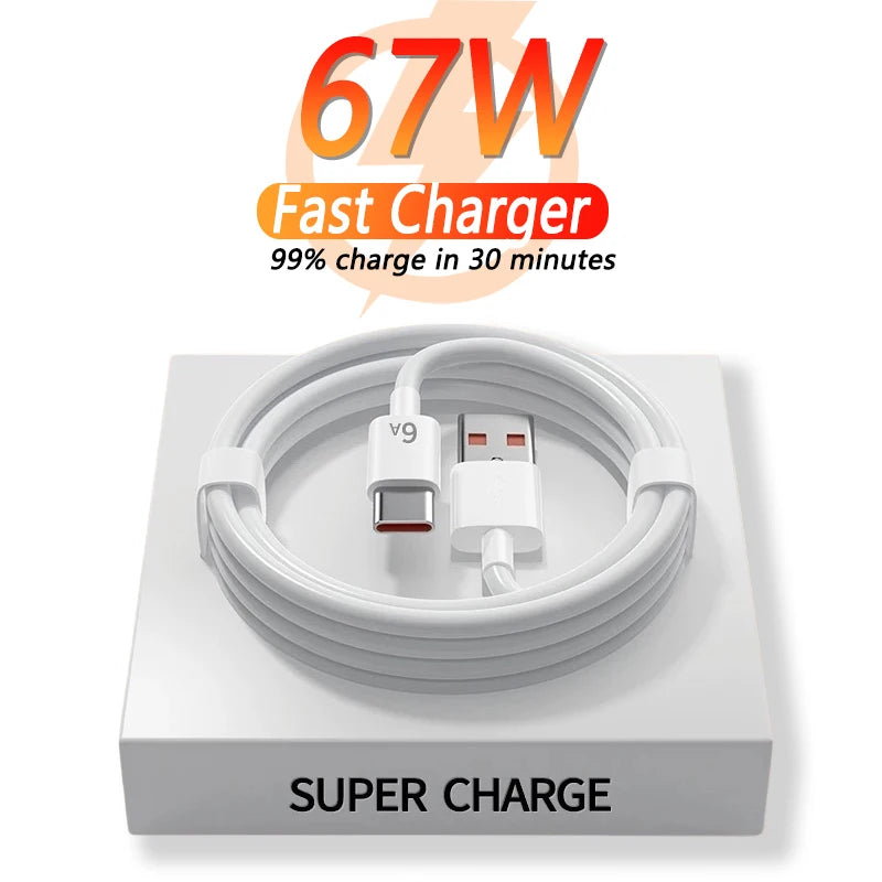 For Xiaomi 67W USB Super Fast Charger Power